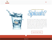 Tablet Screenshot of gabediazgraphicdesign.com